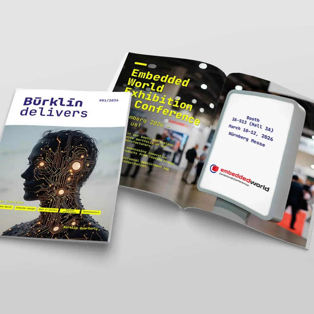 Magazine „Bürklin delivers #01/2026“