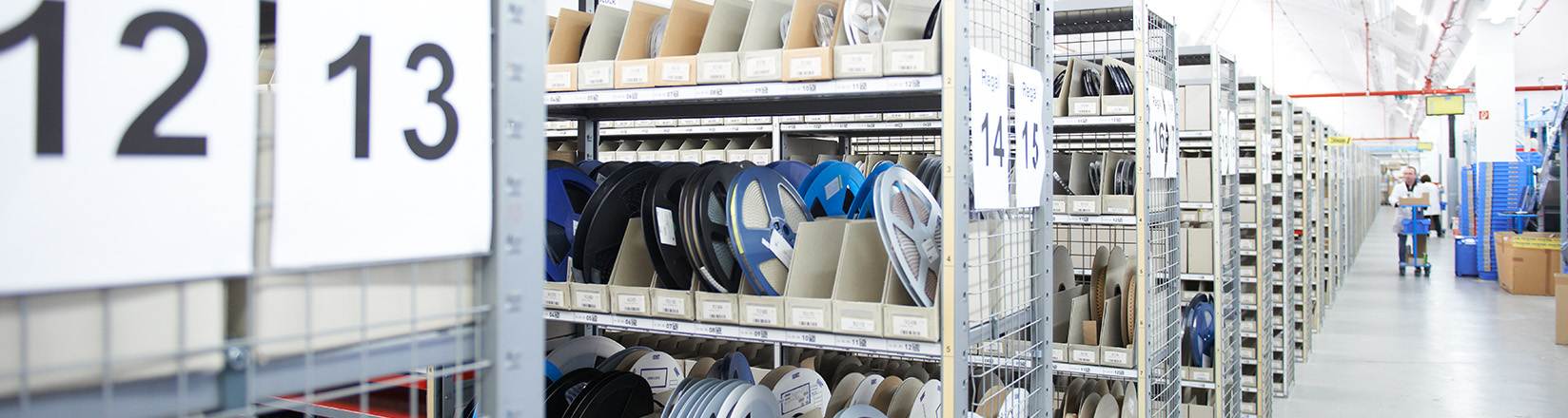 Reeling-Service bei Bürklin Elektronik