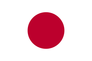 Flagge Japan