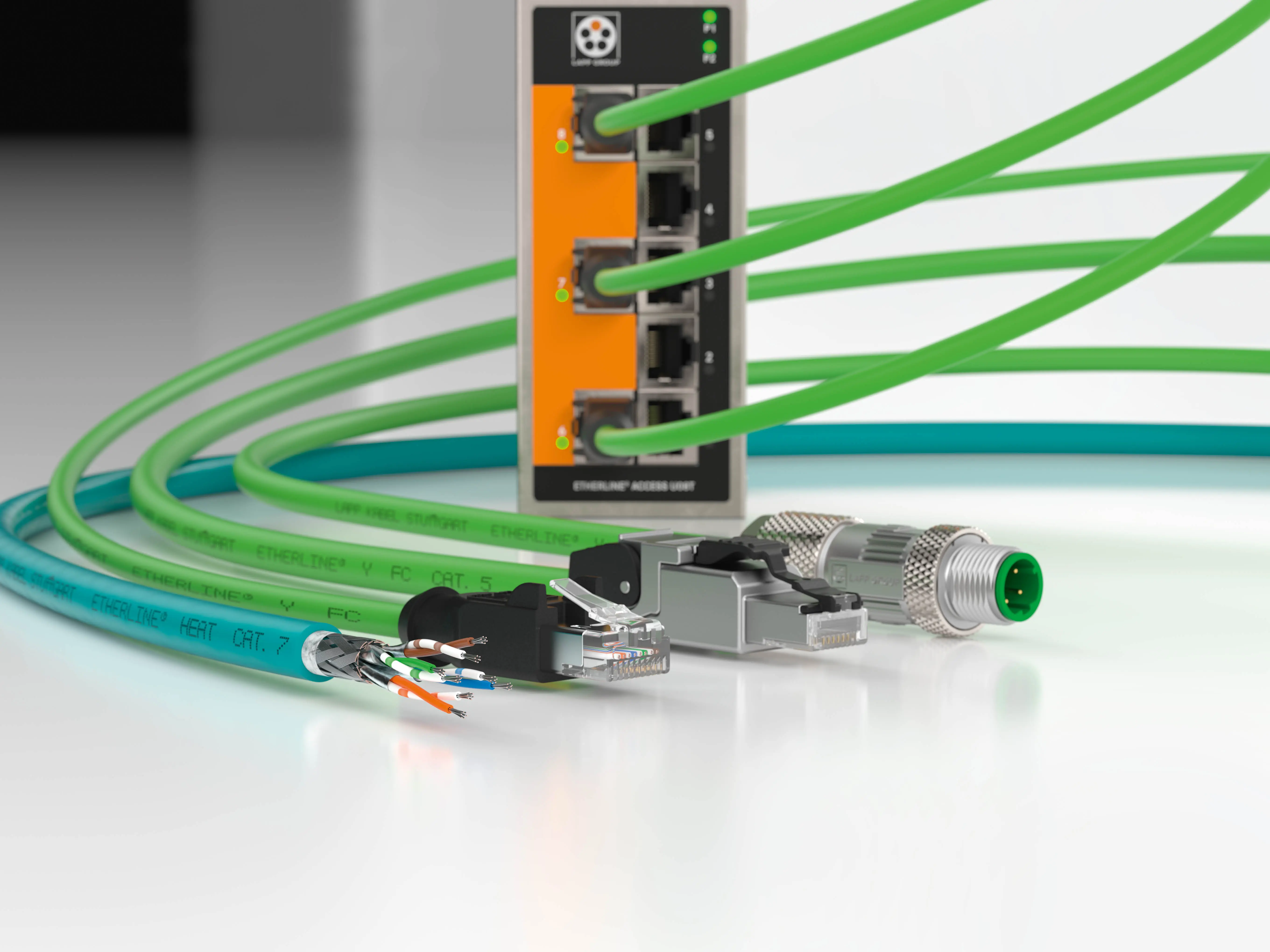 ETHERLINE® data transmission systems from LAPP