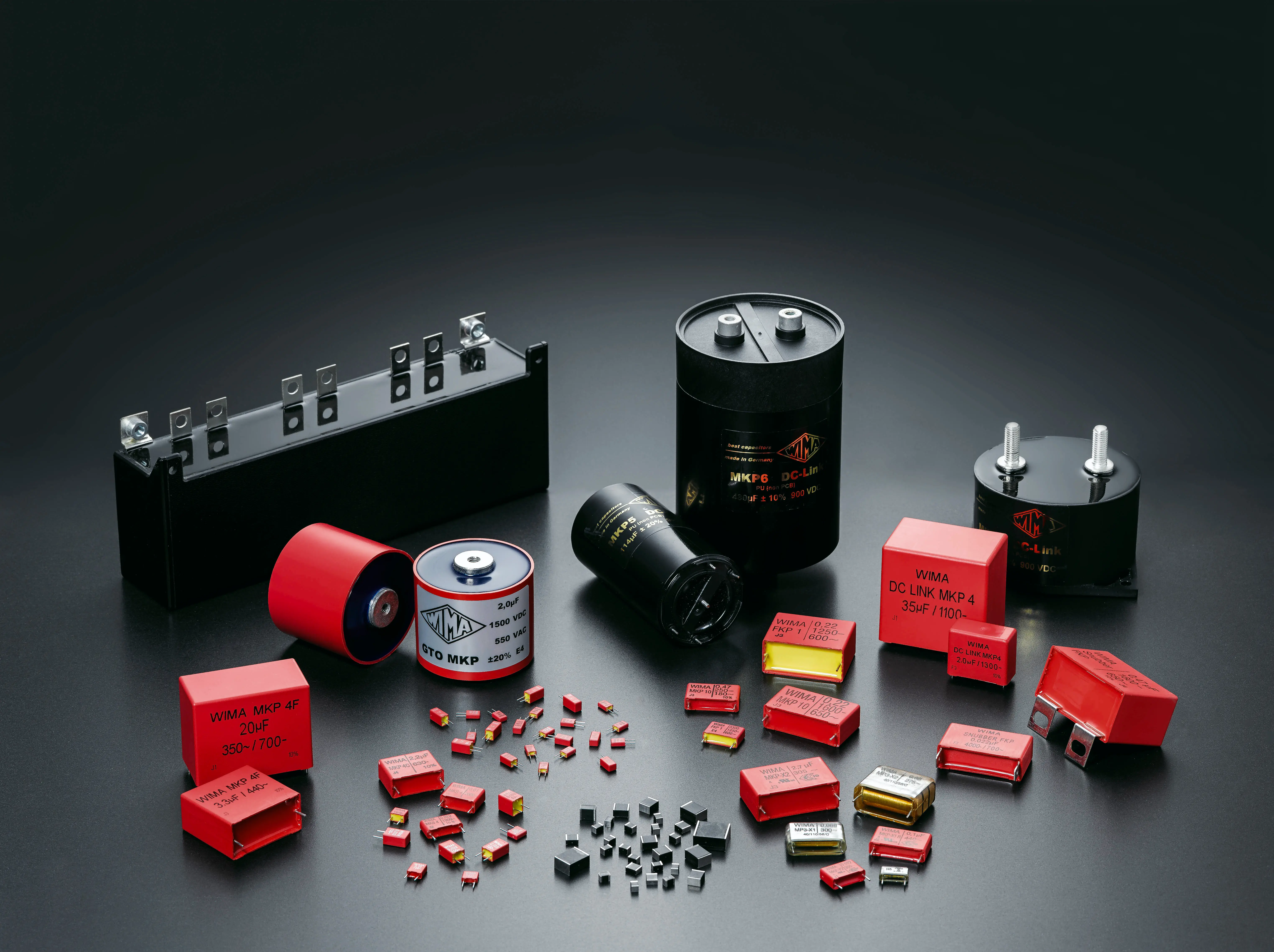  Film capacitors from WIMA