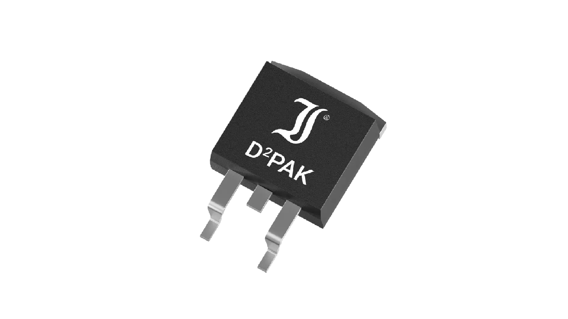 Diotec Leistungshalbleiter D2PAK auf grauem Hintergrund