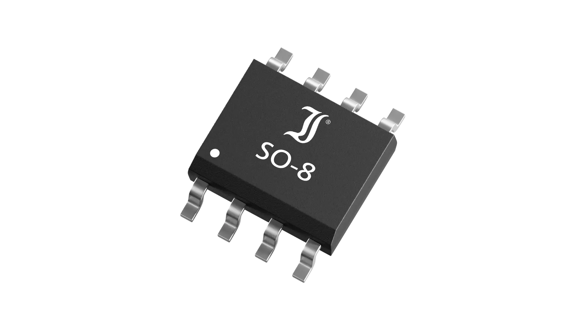 Diotec PMIC SO-8 auf grauem Hintergrund