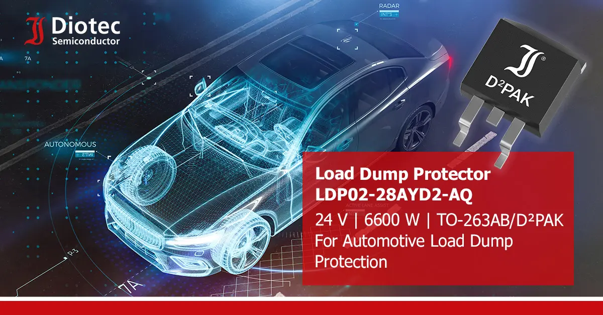 Load Dump Schutz von Diotec für Autos