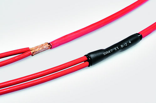 Heat shrinkable tubing for cable management from HellermannTyton