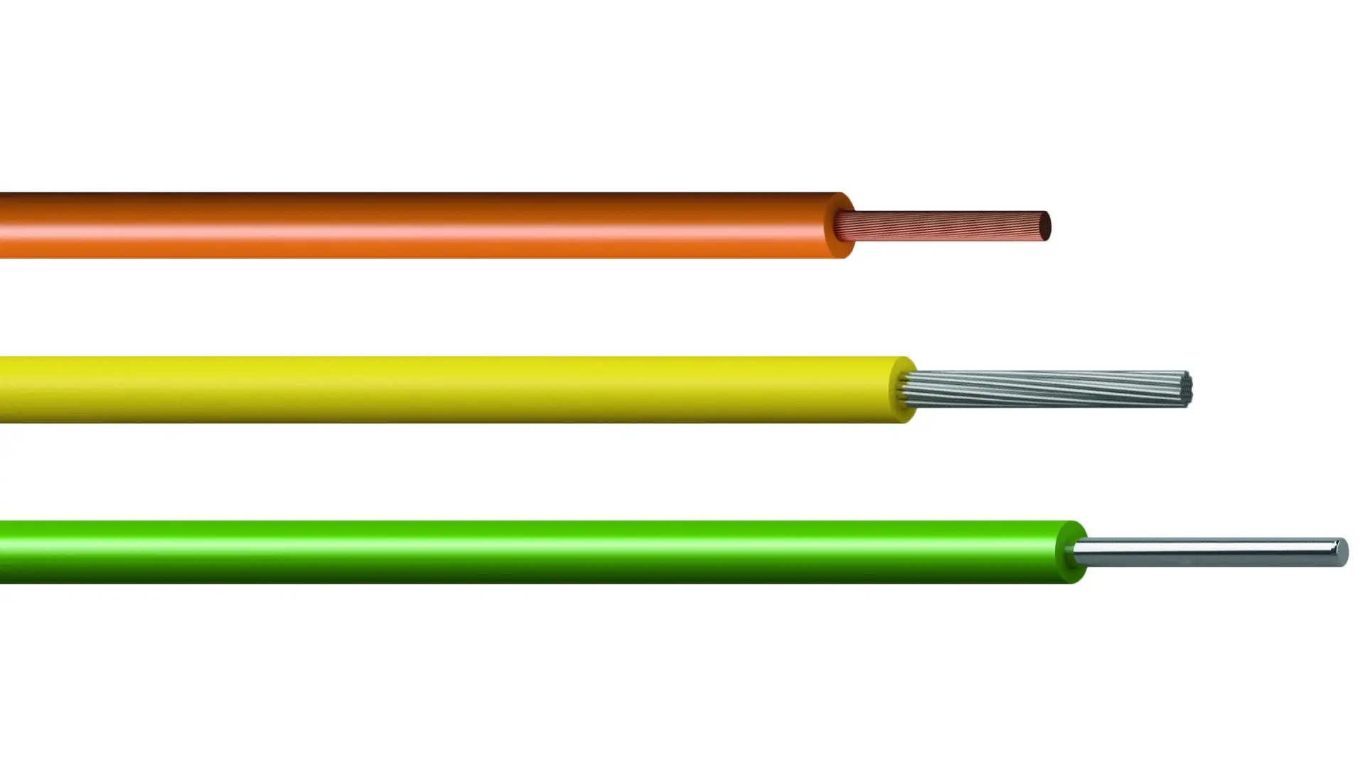 Single Cores, Switch Wires, and Stranded Wires from kabeltronik®