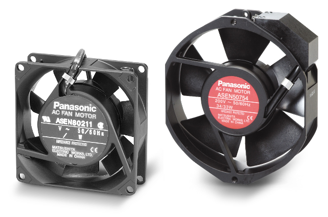 Axial fans from Panasonic Industry