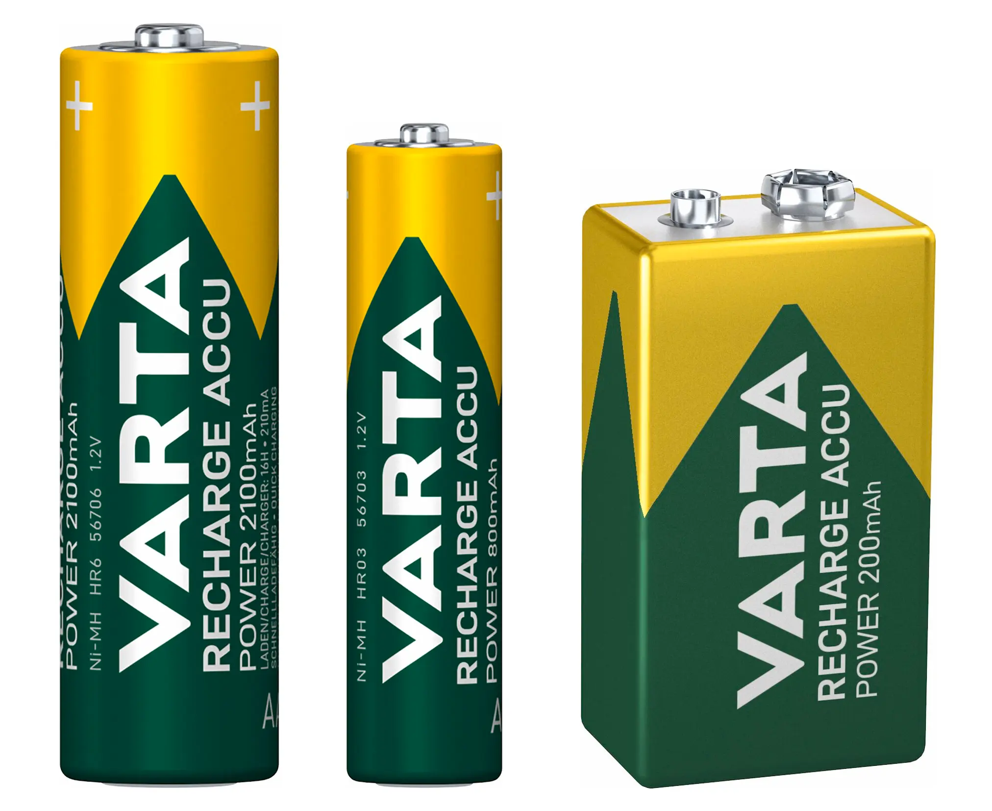 Akkus & Ladegeräte von VARTA bei Bürklin Elektronik