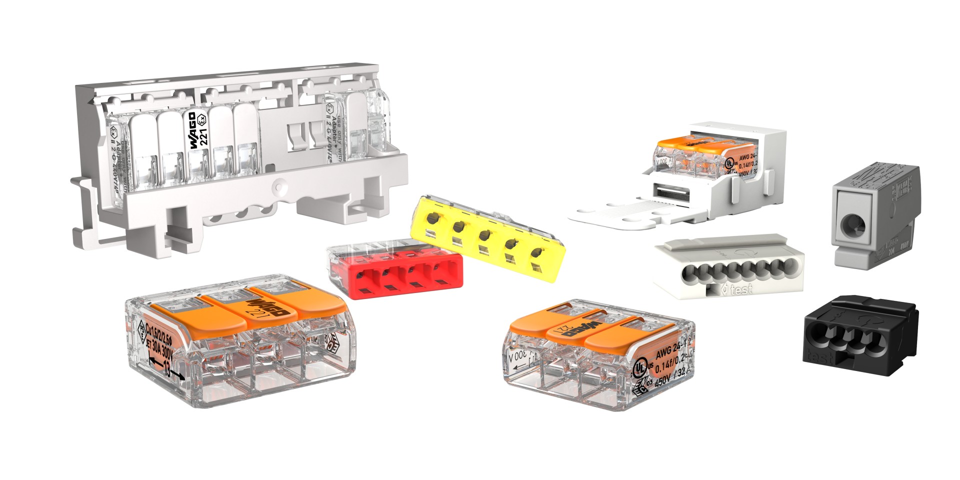 Connection terminal blocks from WAGO