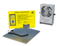 ESD Test Stations, Ionizing units and Accessories