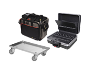 Trolleys, bags, cases and holders