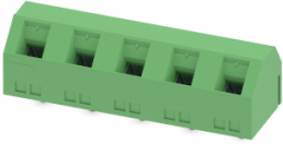Leiterplattenklemme, 5-polig, RM 7.62 mm, 0,14-1,5 mm², 16 A, Schraubanschluss, grün, 1718634