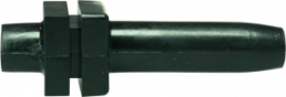 Knickschutztülle, Kabel-Ø 6 mm, L 46 mm, PVC, schwarz