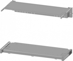 SIVACON S4 Montageplatte 3WA BG II, 3-/4-polig, H:550mm B: 800mm, Blende, 8PQ60003BA32