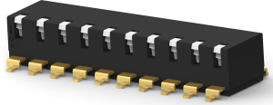 DIP-Schalter, Aus-Ein, 10-polig, gerade, 0,025 A/24 VDC, 2-2319764-5