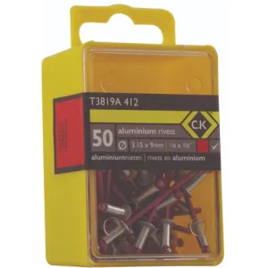 T3819A 412 C.K Tools Nieten, Dübel