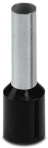 Isolierte Aderendhülse, 6,0 mm², 20 mm/12 mm lang, DIN 46228/4, schwarz, 3201107