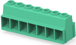 Leiterplattenklemme, 7-polig, RM 15 mm, 0,5-41 mm², 130 A, Schraubanschluss, grün, 1986714-7