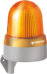 LED-Sirene (Dauer, Blitz), Ø 134 mm, 108 dB, gelb, 24 V AC/DC, 433 300 75
