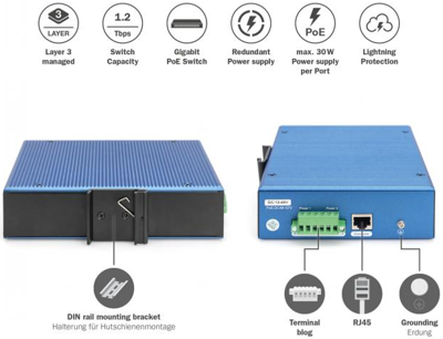 DN-651161 DIGITUS Industrial Ethernet Switches Bild 5