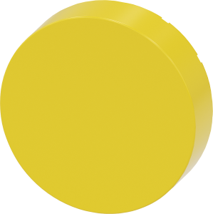 Druckknopf, rund, Ø 23.7 mm, (H) 7.4 mm, gelb, 3SU1900-0FS30-0AA0