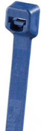 Kabelbinder, lösbar, Polypropylen, (L x B) 186 x 4.8 mm, Bündel-Ø 3.3 bis 47 mm, dunkelblau, -40 bis 115 °C