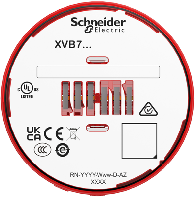XVB7C54 Schneider Electric Optische Signalgeber Bild 5