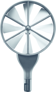 Hochpräziser Flügelrad-Sondenkopf, Ø 100 mm, inkl. Temperatursensor, Bluetooth, 0,1-15 m/s, -20 bis +70 °C für testo 440, 0635 9370