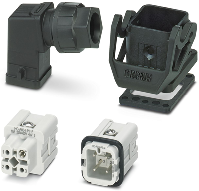 1424447 Phoenix Contact Rechtecksteckverbinder Sets