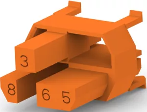 6-100525-3 TE Connectivity Zubehör für Platinen Steckverbinder, Verbindungssysteme