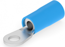 Isolierter Ringkabelschuh, 1,5-2,5 mm², AWG 15,5 bis 13,5, 3.2 mm, M3, blau
