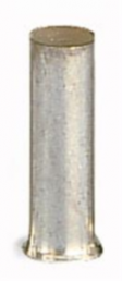 Unisolierte Aderendhülse, 4,0 mm², 10 mm lang, silber, 216-107