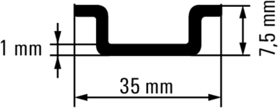 0514500000 Weidmüller Hutschienen Bild 2