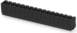 Leiterplattenklemme, 16-polig, RM 5 mm, 15 A, Stift, schwarz, 1-2342082-6