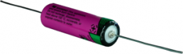 Lithium-Batterie, 3.6 V, LR6, AA, Rundzelle, Axial bedrahtet