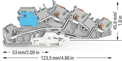 2205-7541 WAGO Reihenklemmen Bild 2