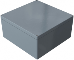 Polyester Gehäuse, (L x B x H) 406 x 401 x 201 mm, grau (RAL 7000), IP66, 024140200