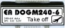 EA DOGM240W-6 DISPLAY VISIONS LCD-Module