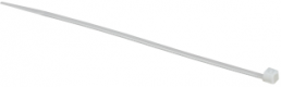 Kabelbinder, Polyamid, (L x B) 120 x 2.5 mm, Bündel-Ø 3 bis 27 mm, natur, UV-beständig, -40 bis 85 °C
