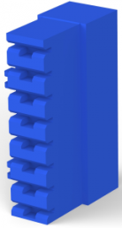 Buchsengehäuse, 8-polig, RM 5 mm, gerade, blau, 521210-1