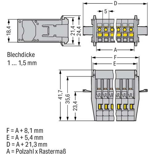 769-604/005-000 WAGO Steckverbindersysteme Bild 2