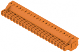 Stiftleiste, 22-polig, RM 5.08 mm, gerade, orange, 1945950000