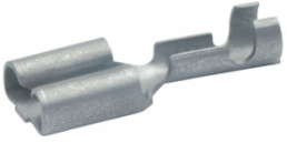 Unisolierte Flachsteckhülse, 4,8 x 0,5 mm, 0,5 bis 1,0 mm², AWG 20 bis 18, Messing, verzinnt, 18202