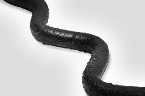 Wärmeschrumpfschlauch, 3:1, (6/2 mm), Polyolefin, vernetzt, schwarz