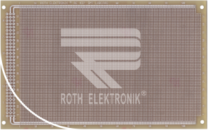 Leiterplatte RE437-LF, 100 x 160 mm, Epoxyd
