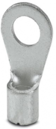 Unisolierter Ringkabelschuh, 2,6-6,0 mm², AWG 14 bis 10, 5.3 mm, M5, metall