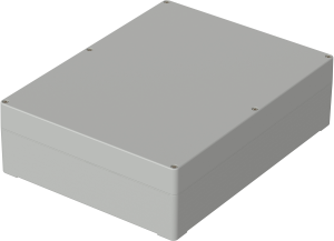 Polycarbonat Gehäuse, (L x B x H) 300 x 230 x 85 mm, lichtgrau (RAL 7035), IP65, 02253000