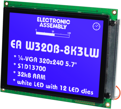 EA W320B-8K3LW DISPLAY VISIONS LCD-Module