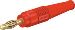 4 mm Stecker, Lötanschluss, 2,5 mm², rot, 64.1020-22