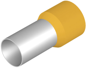 Isolierte Aderendhülse, 70 mm², 37 mm/21 mm lang, gelb, 9028200000